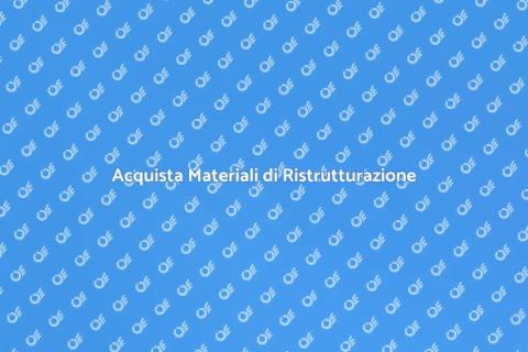 Materiali di Qualità per Ristrutturare