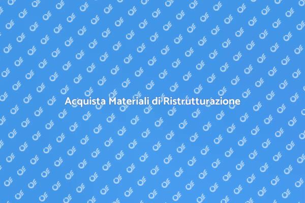 Scegli i Migliori Materiali per Ristrutturare
