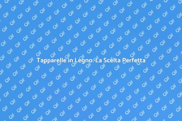 Tapparelle in Legno: Stile e Comfort