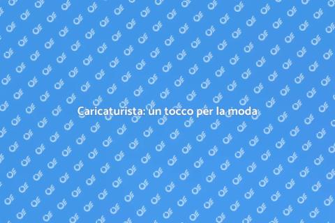 Assumere un caricaturista per sfilate