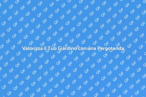 Costruire una Pergotenda di Design