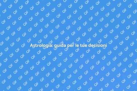 Consultare un astrologo per guida