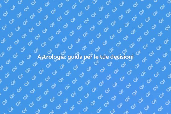 La guida delle stelle nella tua vita