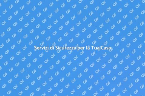 Assistenza Professionale Allarmi Casa