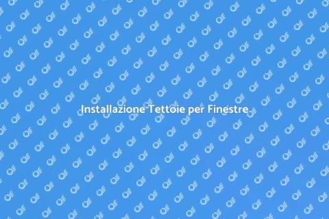 Tettoie per Finestre: Installazione Facile