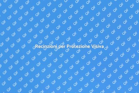 Installare Recinzioni per Sicurezza