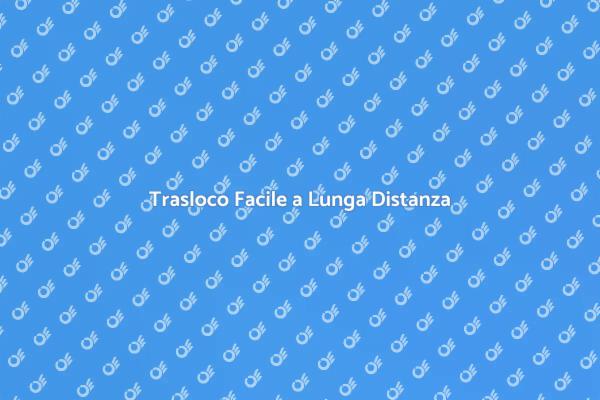 Trasferire Mobili a Lunga Distanza Semplice