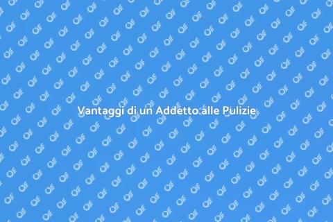 Assumere un Addetto alle Pulizie