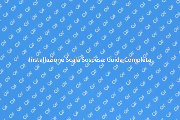 Scala Sospesa: Innovazione e Stile