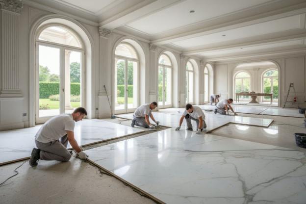 Quanto costa posare pavimenti in marmo?