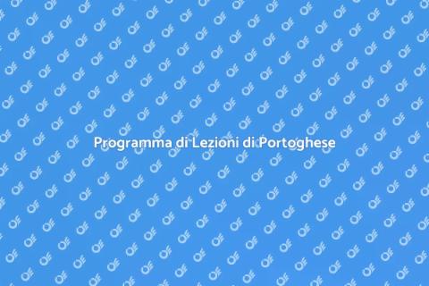 Lezioni di Portoghese in Gruppo