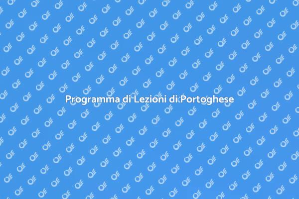 Scopri il Portoghese con Noi
