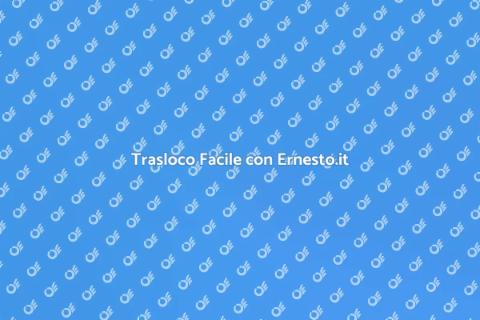 Trasloco Senza Stress con Ernesto.it
