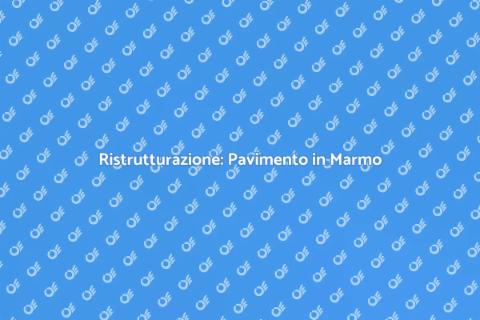 Pavimento in Marmo: Eleganza Duratura