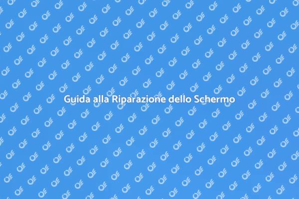 Come Riparare lo Schermo della Finestra