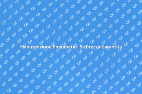 Riparazione Pneumatico: Sicurezza Auto