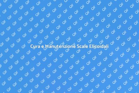 Manutenzione Scale Elicoidali Ottimale