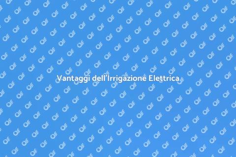 Irrigazione Elettrica per Parchi