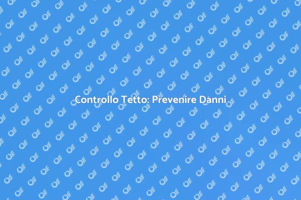 Tetto Sicuro: Controlli Necessari