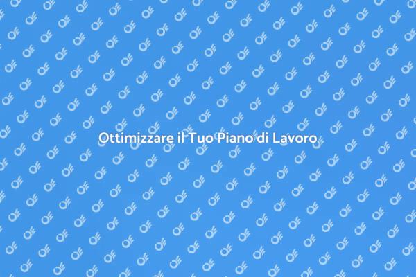 Innovare il Tuo Piano di Lavoro