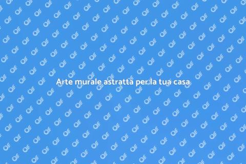 Ornamentazione murale astratta