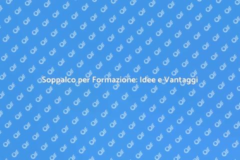 Progettare un Soppalco Innovativo