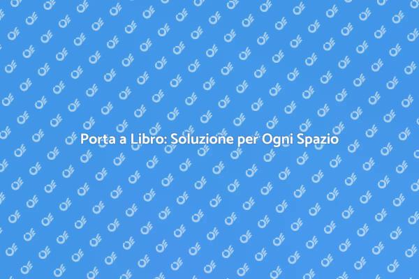 Porta a Libro: Funzionalità e Stile