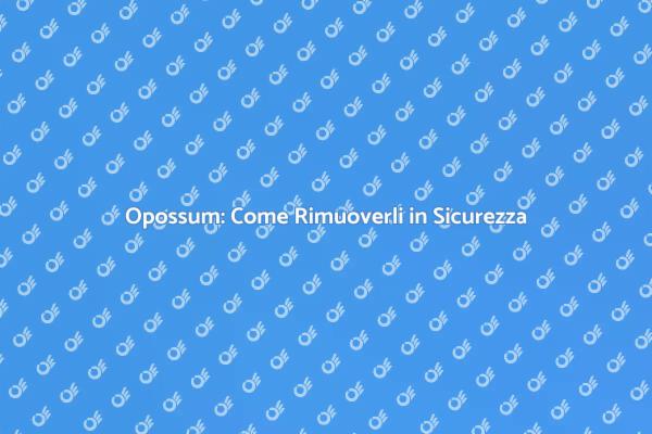 Come Gestire gli Opossum in Giardino