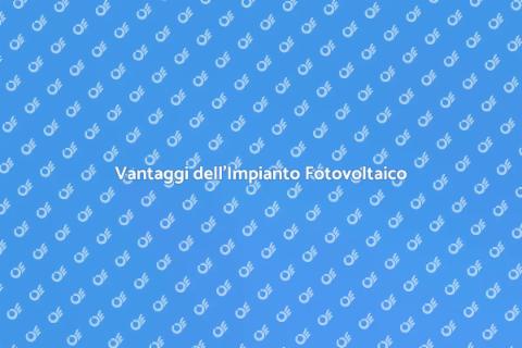 Impianto Fotovoltaico per Stabilimenti
