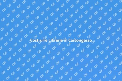 Libreria in Cartongesso: Design Unico