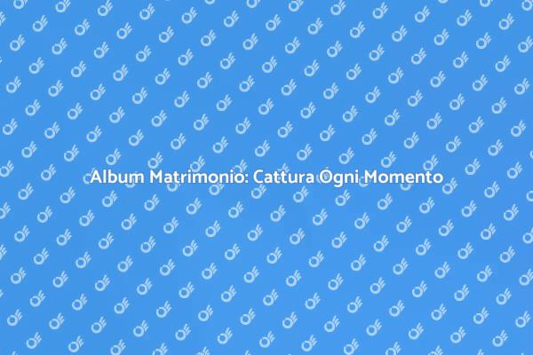 Cattura l'Amore: Album Matrimonio