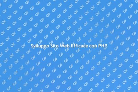 Creazione Sito Web con PHP