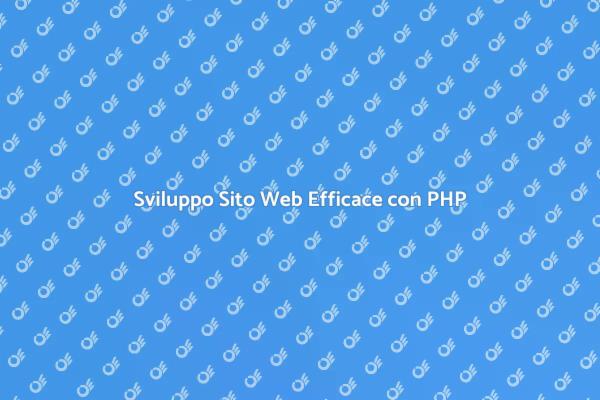Crea il Tuo Sito Web con PHP