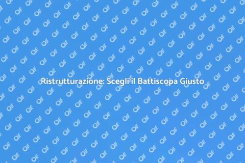 Sostituire il Battiscopa per Rinnovare