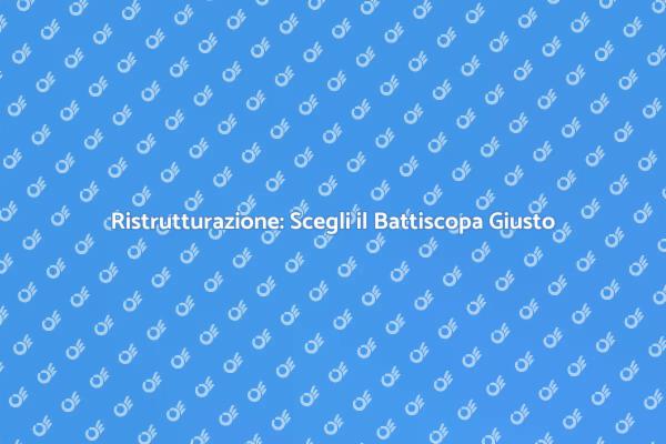 Rinnova il Tuo Spazio con il Battiscopa