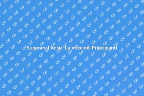 Coraggio di Cantare: Supera l'Ansia