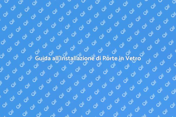 Eleganza e Funzionalità con Porte in Vetro