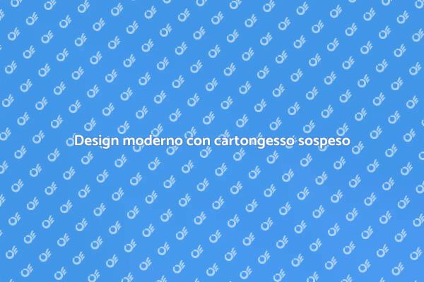 Ristruttura con cartongesso sospeso