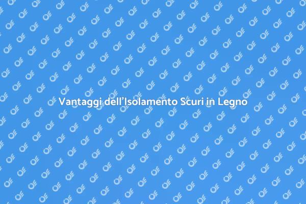 Risparmio Energetico con Scuri Isolati