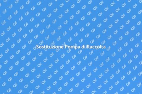 Installazione Pompa di Raccolta