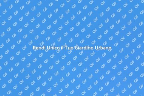 Giardino Roccioso in Ambiente Urbano
