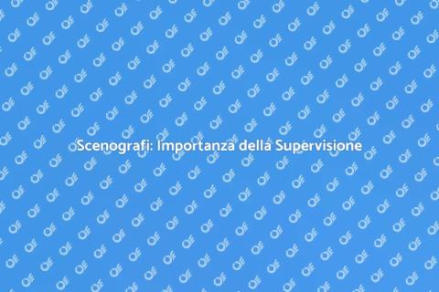 Supervisione per Scenografi Professionale