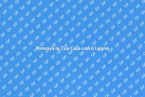 Trasforma il Tuo Spazio con il Legno