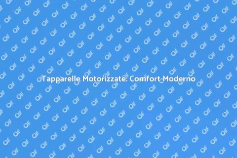 Motorizzare Tapparelle di Casa
