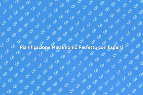 Wedding Planner: Il Vostro Giorno da Sogno