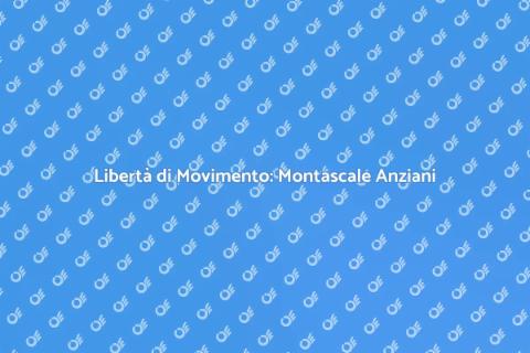 Montascale per Anziani a Casa