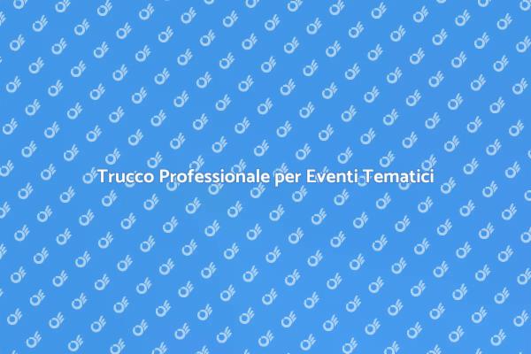 Elevare il Tuo Evento con un Make Up Artist