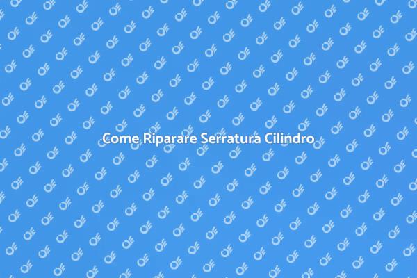 Sicurezza Casa: Riparazione Serratura