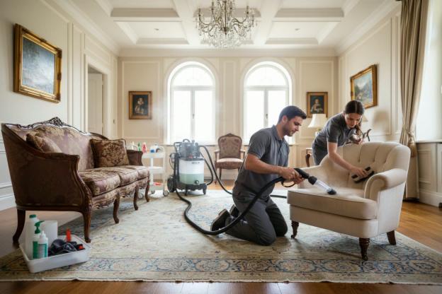 Quanto costa pulire la tappezzeria e i mobili?