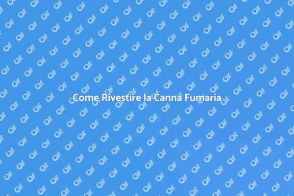 Rivestimento Canna Fumaria: Ecco Come